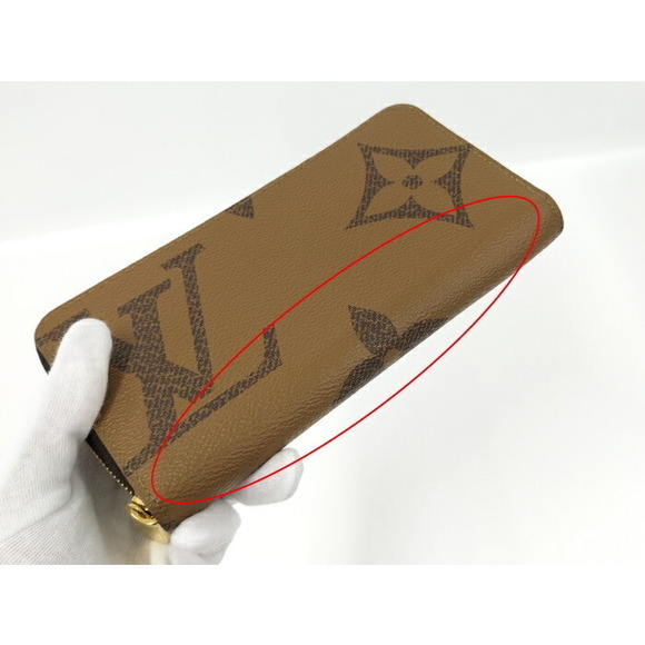 Louis Vuitton Monogram Giant Reverse Round Zipper Long Wallet - Picture 7 of 9